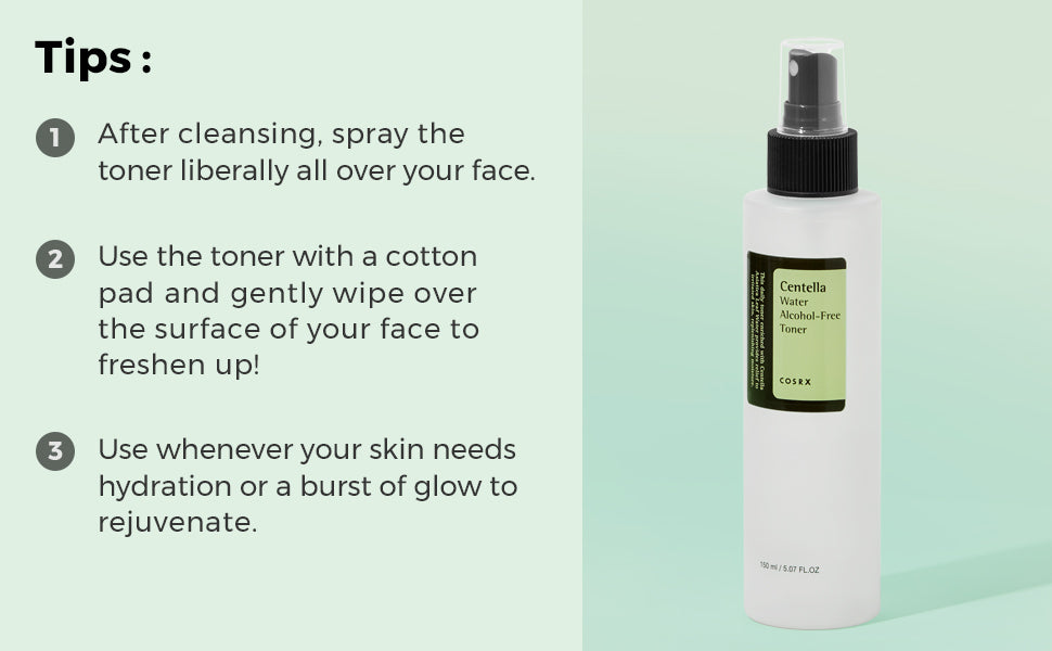 COSRX Centella water alcohol-free toner 150 ml - Buy Now Pakistan