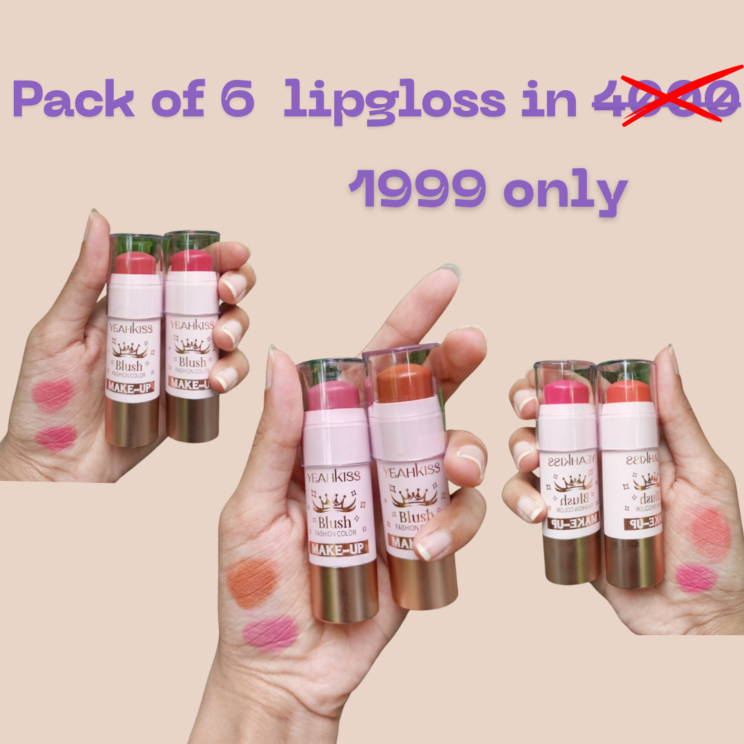 Yeahkiss Blush ( Pack of 6 )