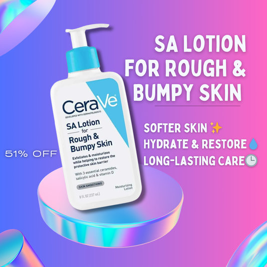 CeraVe SA Lotion for Rough & Bumpy Skin - Buy Now Pakistan
