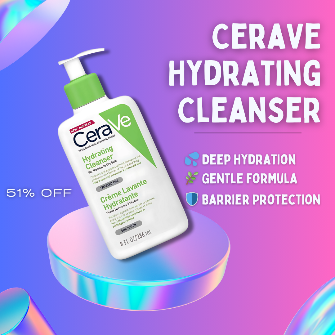 CeraVe Hydrating Cleanser - Buy Now Pakistan