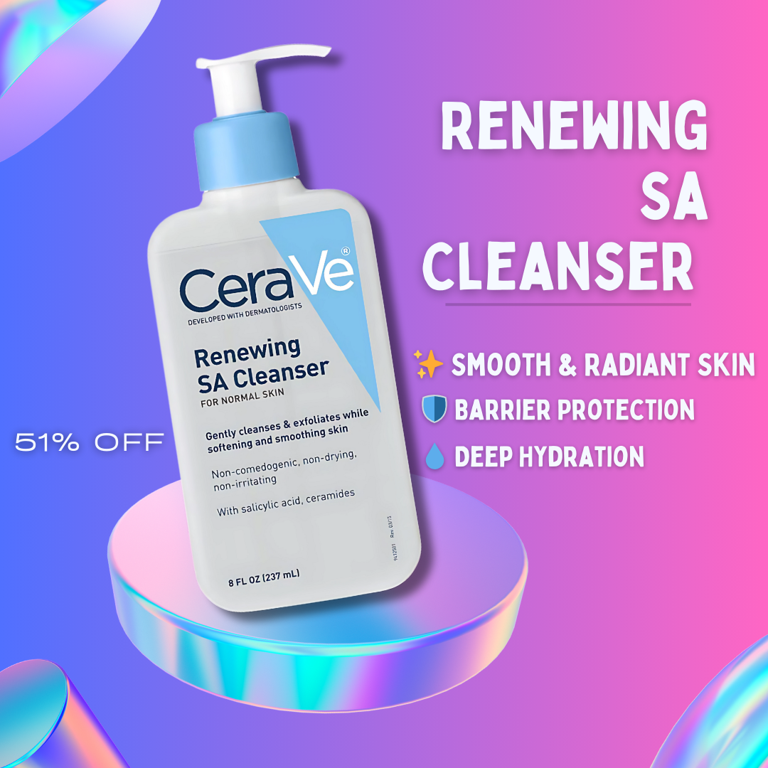 Cerave | Renewing SA Cleanser - Buy Now Pakistan