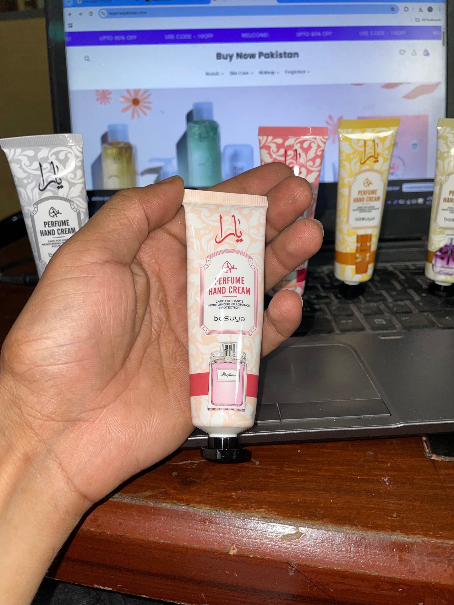Perfumed Hand Creams ( Pack of 5 )