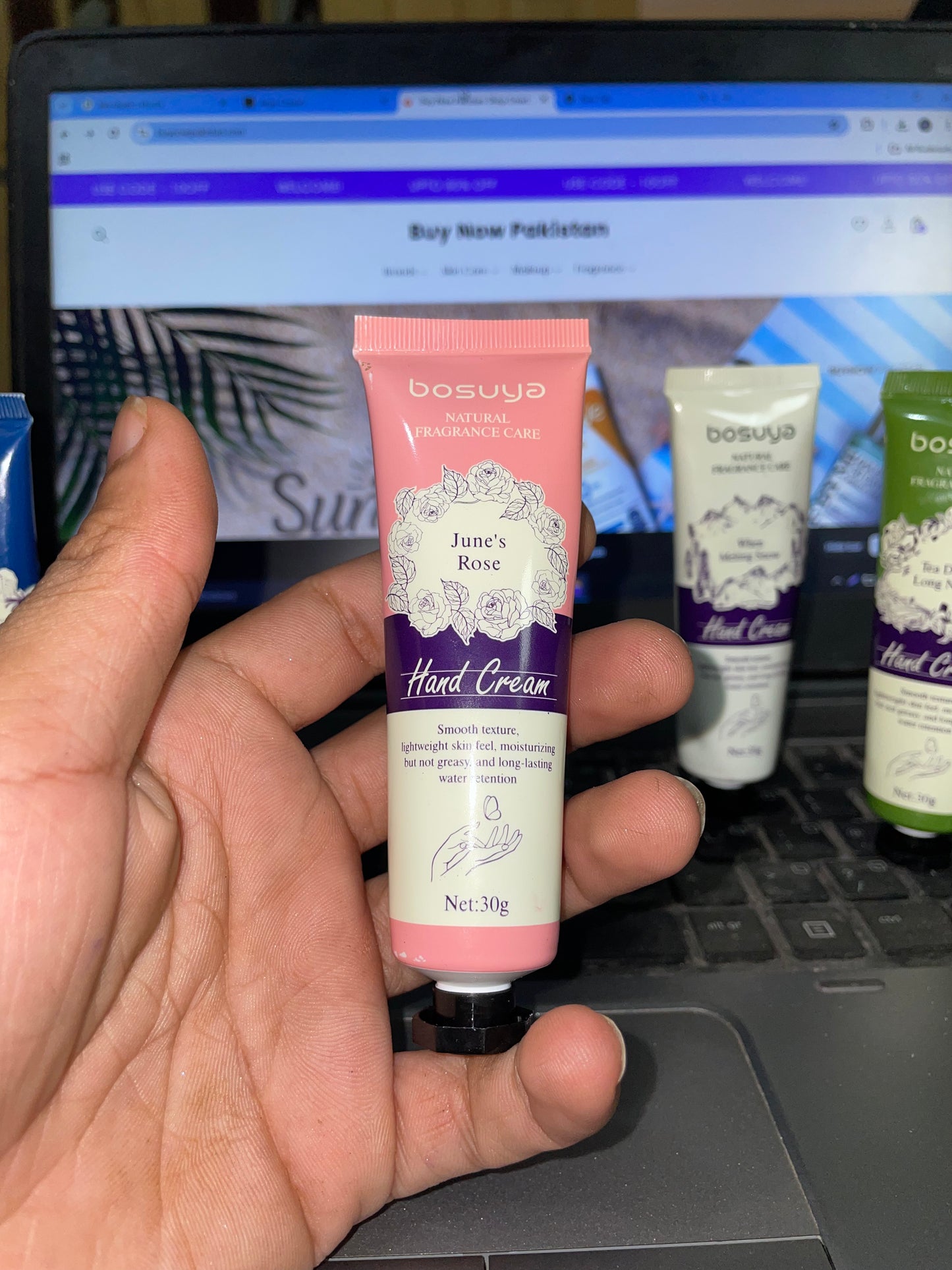 Perfumed Hand Creams ( Pack of 5 )