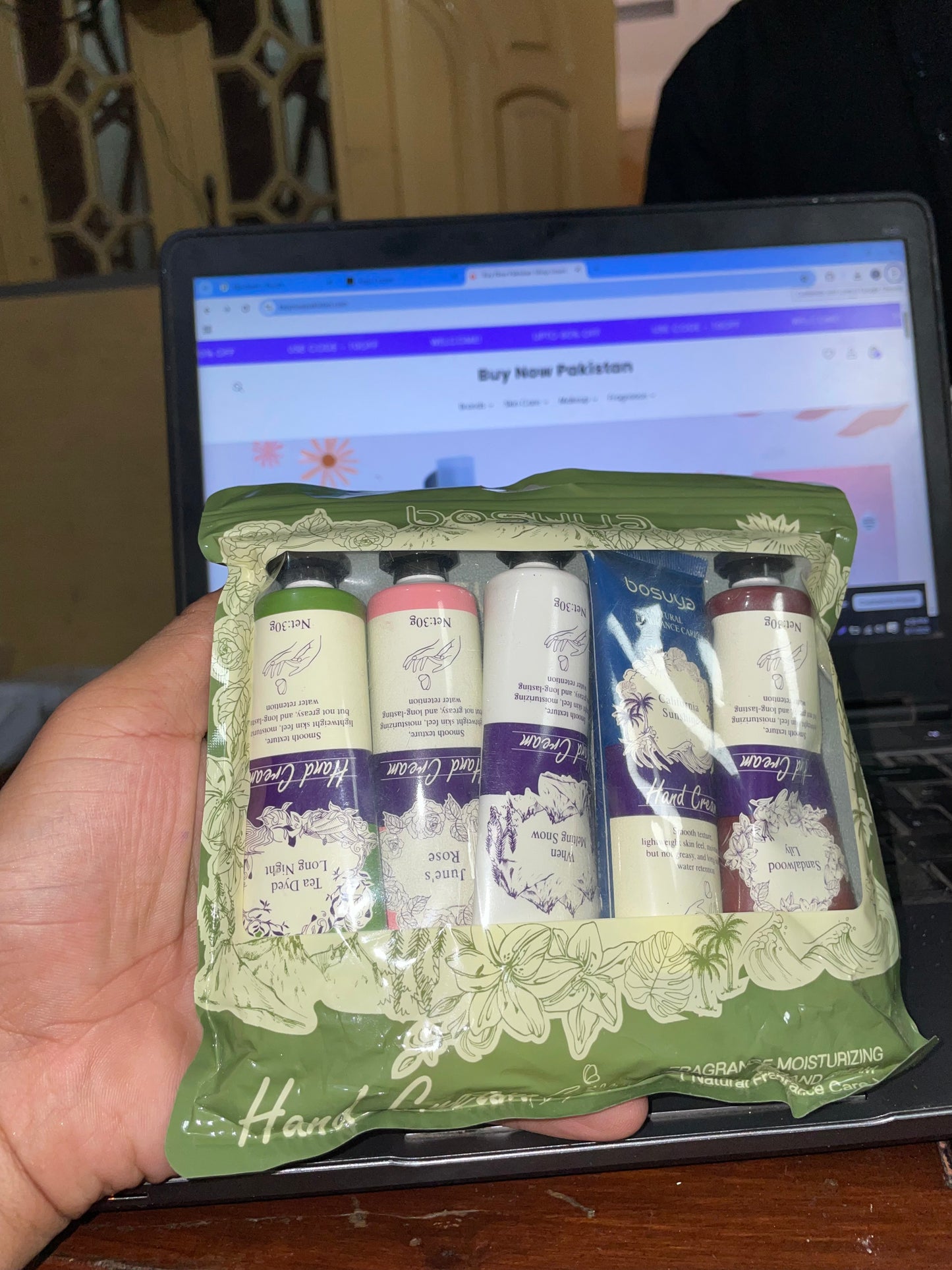 Perfumed Hand Creams ( Pack of 5 )