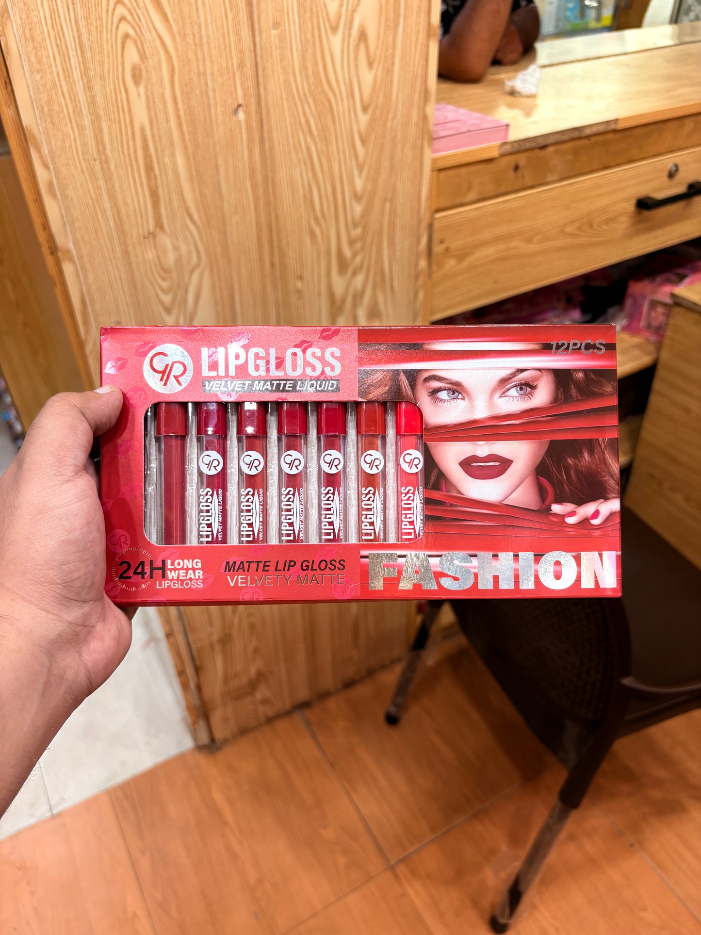 Gr Lipgloss ( Pack of 12 Lipgloss )