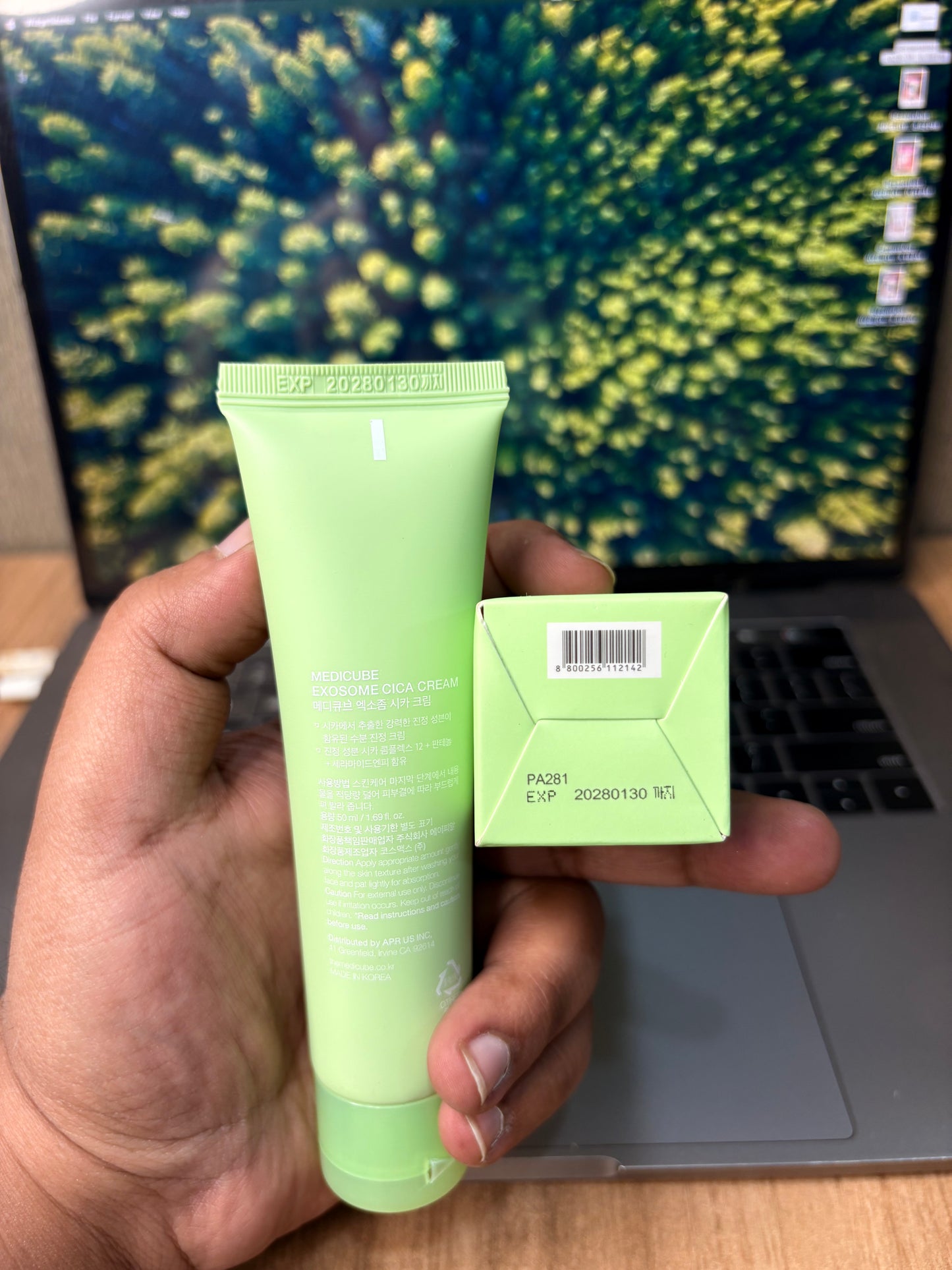 Medicube Exosome Cica Tea Tree Cream 50ml