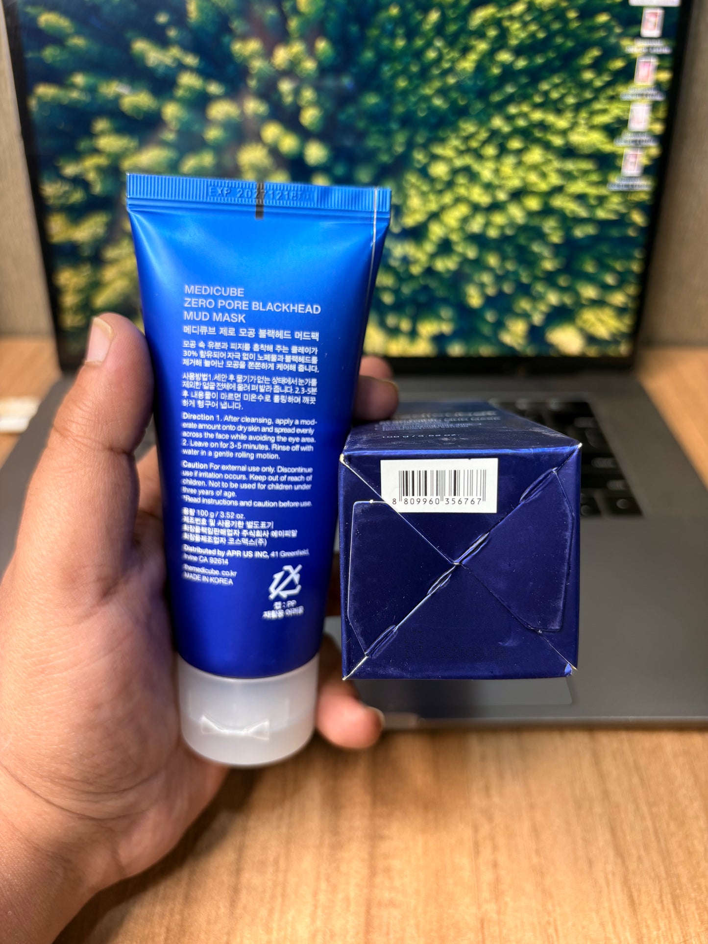 Medicube Zero Pore Blackhead Mud Mask 100g