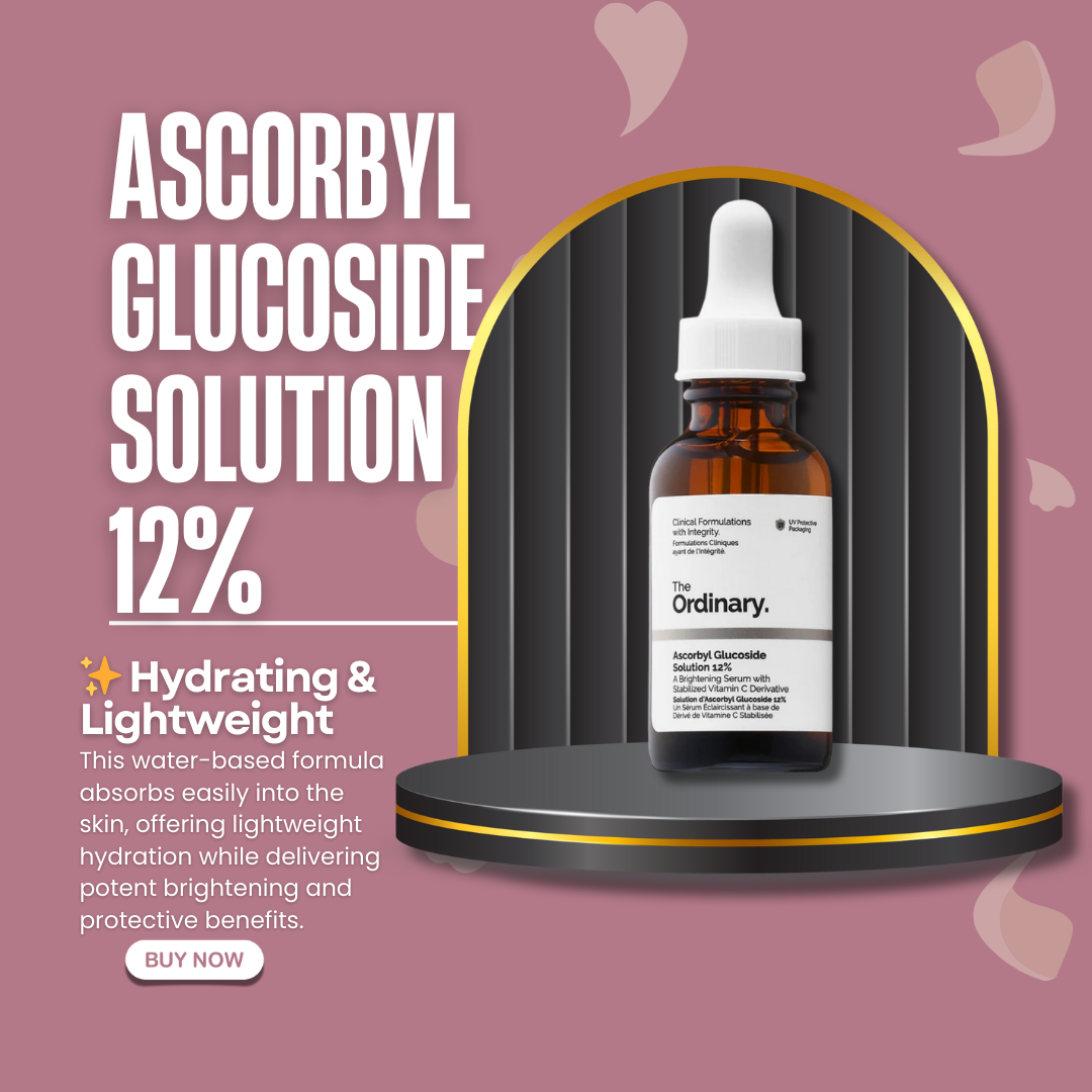 The Ordinary | Ascorbyl glucoside solution 12% 30ml - Buy Now Pakistan