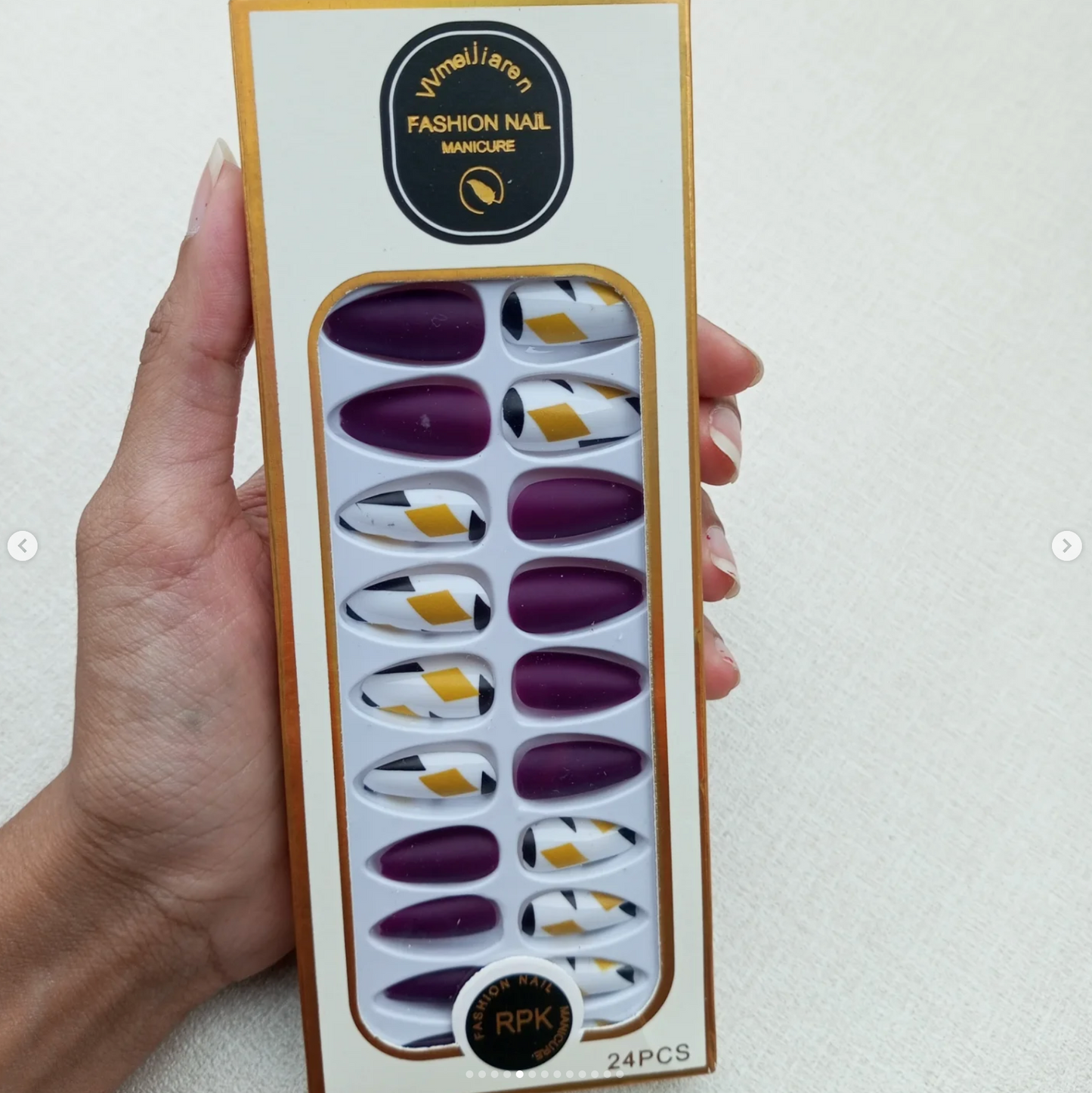 Manicure nails ( Bundle of 6 sets )