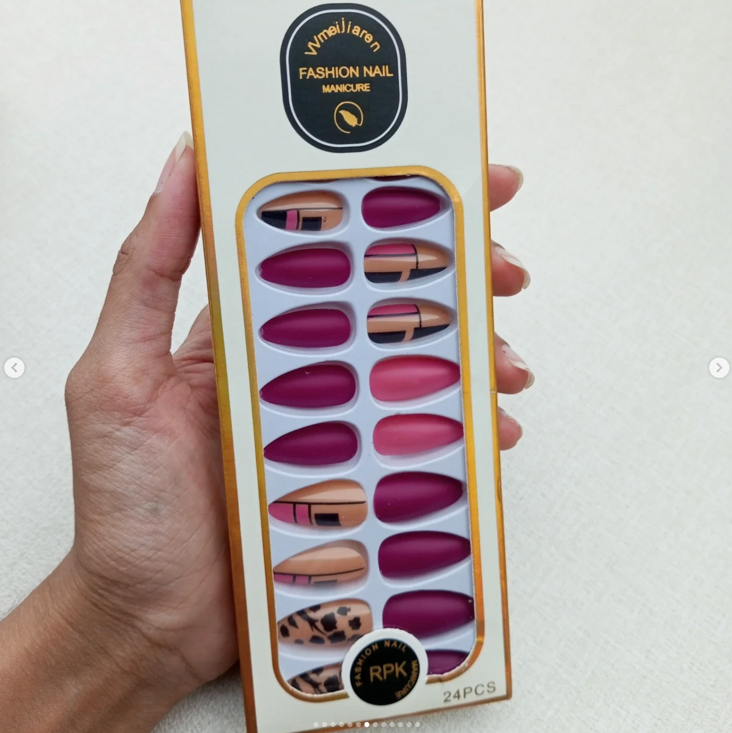 Manicure nails ( Bundle of 6 sets )