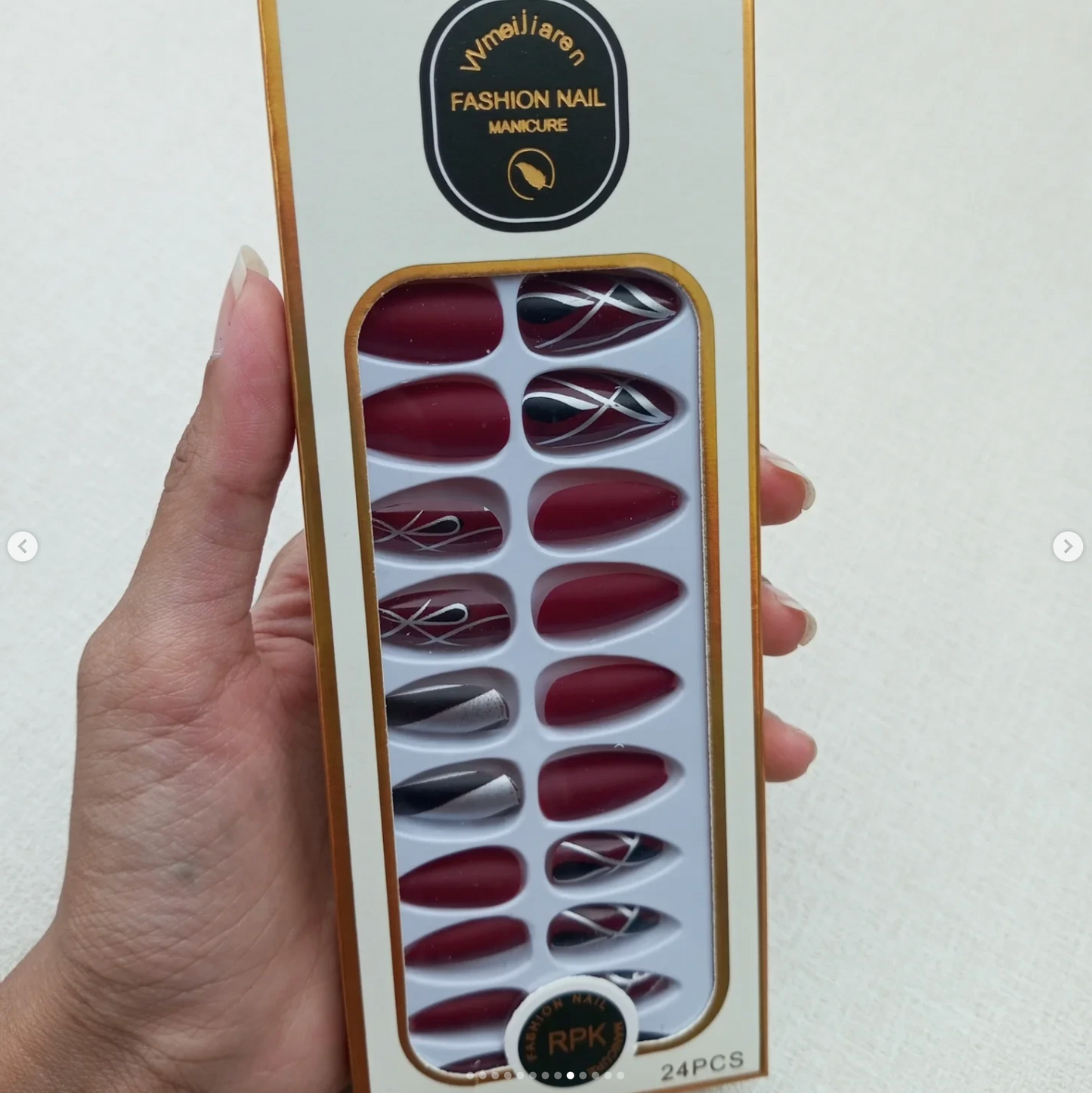 Manicure nails ( Bundle of 6 sets )