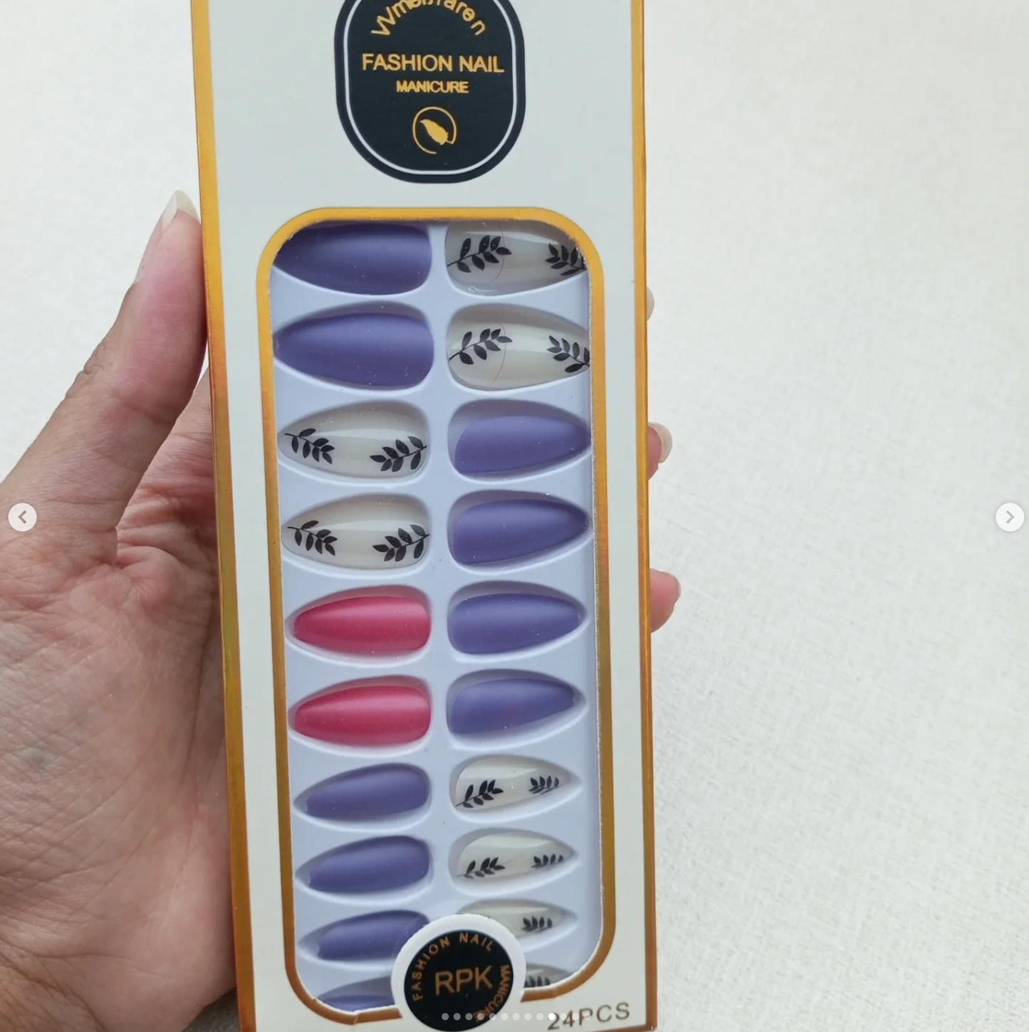 Manicure nails ( Bundle of 6 sets )