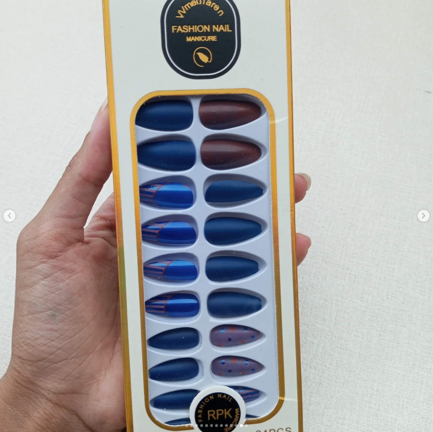 Manicure nails ( Bundle of 6 sets )