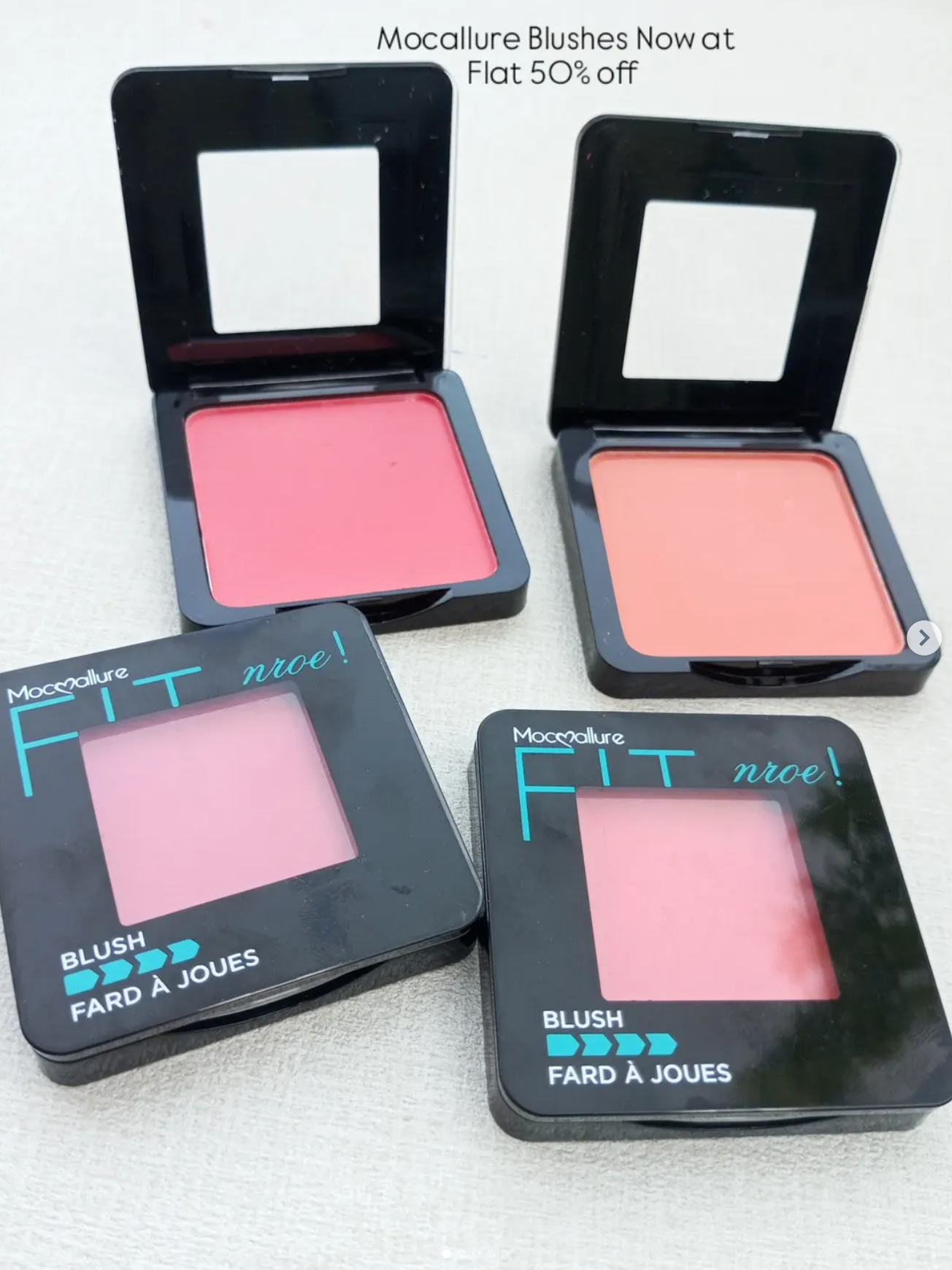 Mocallure fit me blush