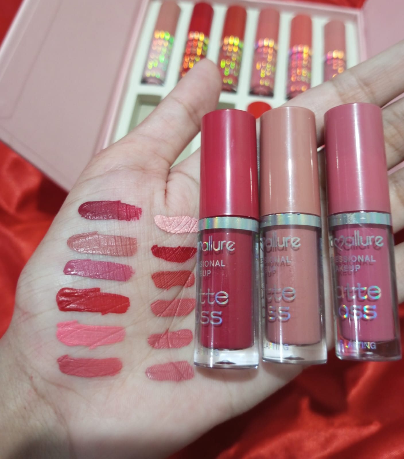 Mocallure Lip Gloss Set ( Pack of 12 )
