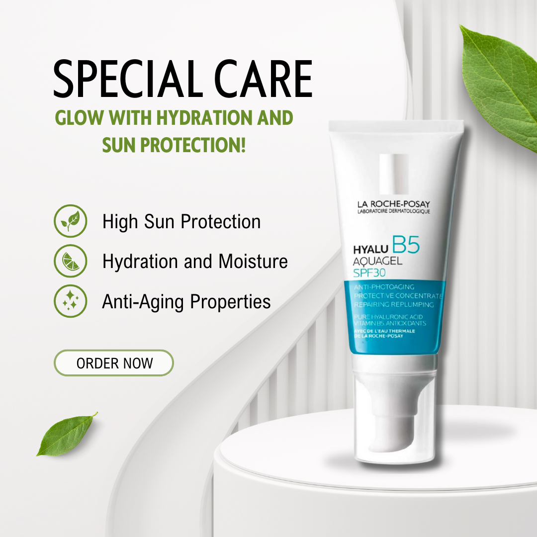 La Roche-Posay Hyalu B5 Aqua Gel SPF30 50ml - Buy Now Pakistan
