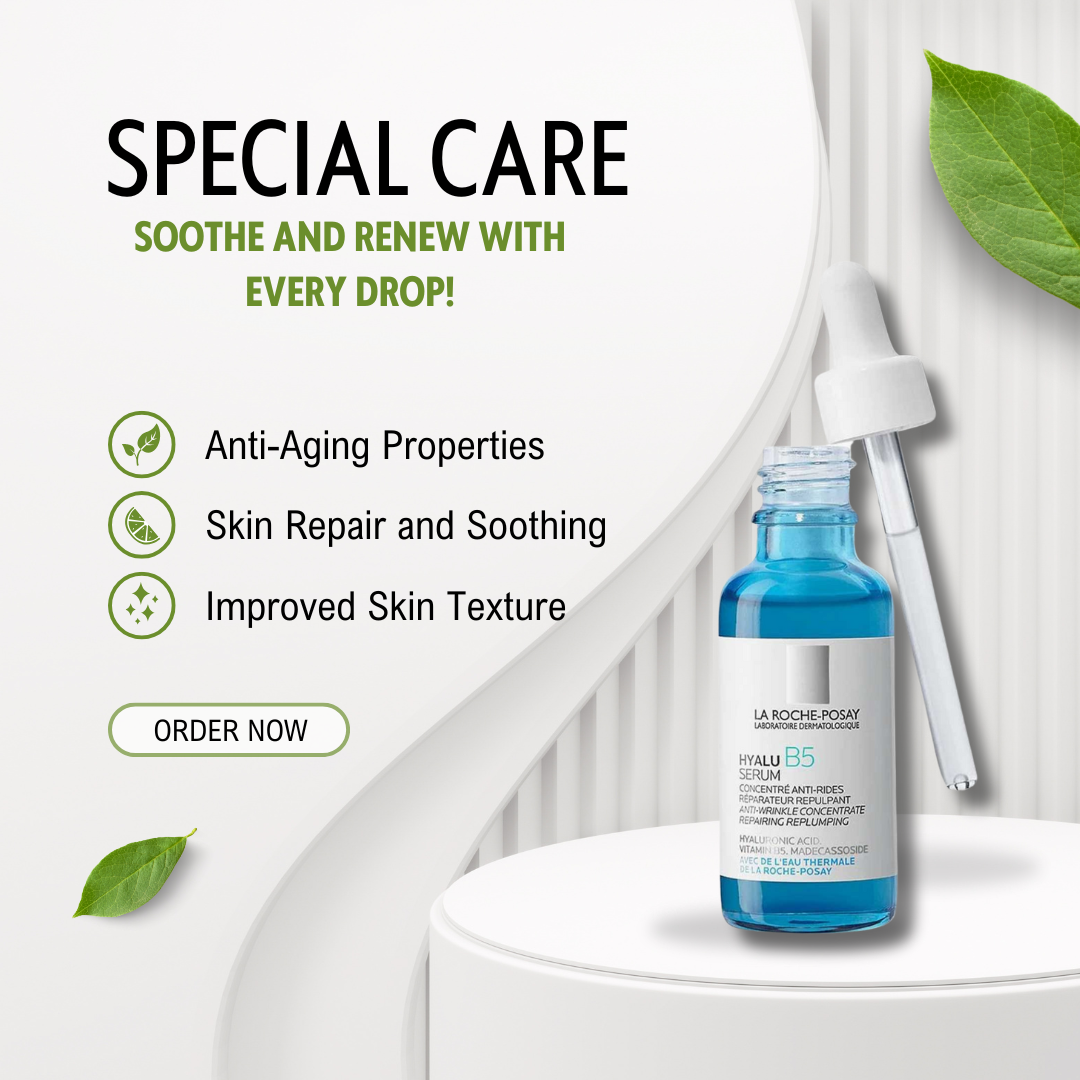 La Roche-Posay Hyalu B5 Pure Hyaluronic Acid Serum for Face - Buy Now Pakistan