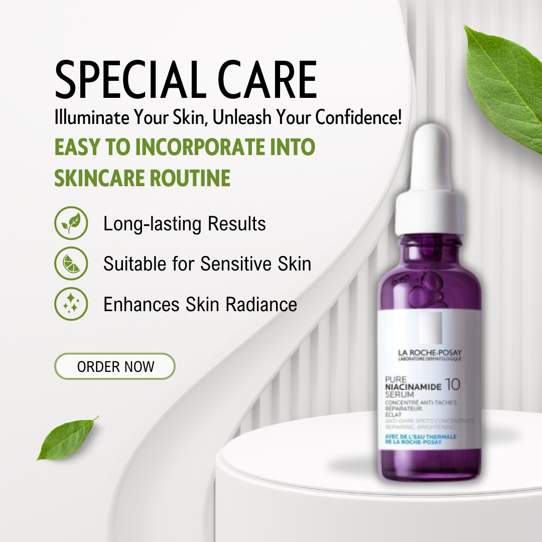 La Roche Posay Pure Niacinamide 10 Serum - Buy Now Pakistan