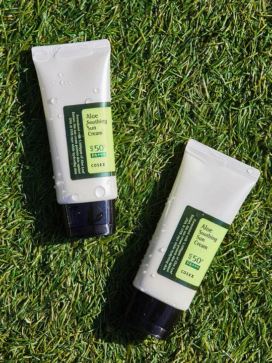 COSRX Aloe Soothing Sun Cream SPF50 PA+++ - Buy Now Pakistan