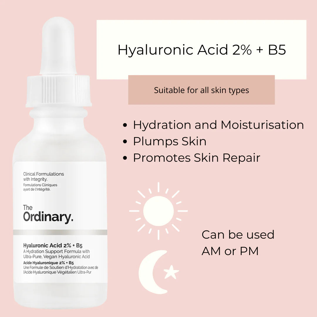 The Ordinary | Hyaluronic Acid 2%+ B5 with Ceramides - Buy Now Pakistan