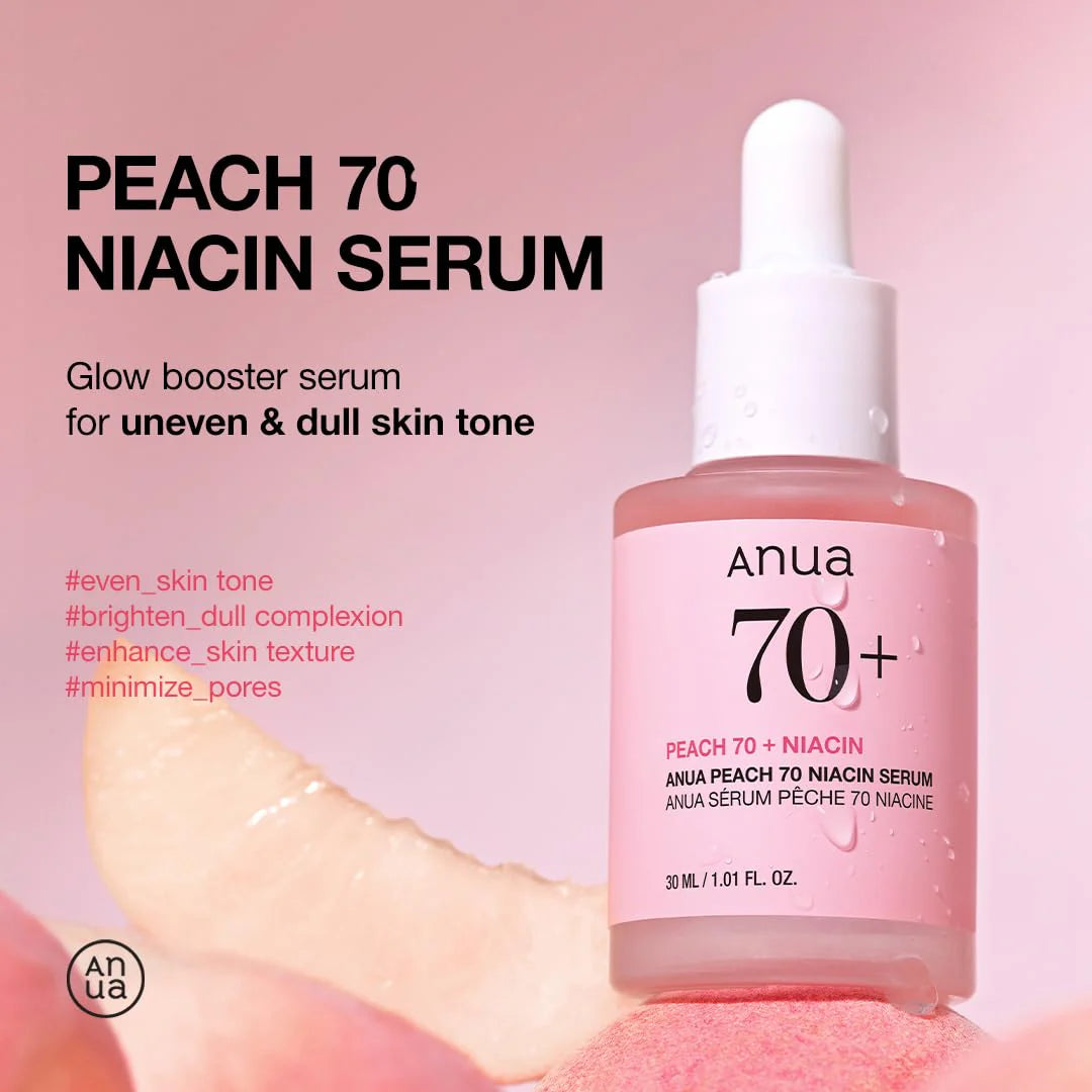 anua | peach 70% niacinamide serum