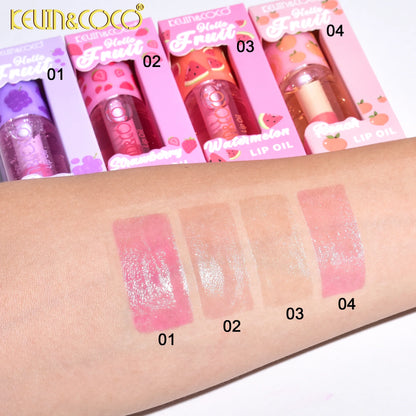 Kevin & Coco Hello Fruit Lip Oil ( Bundle of 4 )