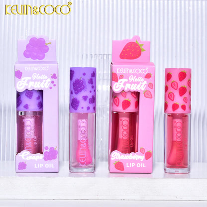 Kevin & Coco Hello Fruit Lip Oil ( Bundle of 4 )