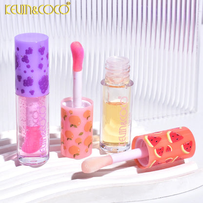 Kevin & Coco Hello Fruit Lip Oil ( Bundle of 4 )