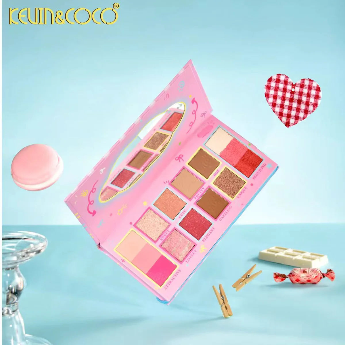 Kevin & Coco DreamWeaver Express 26-Color Eyeshadow Palette