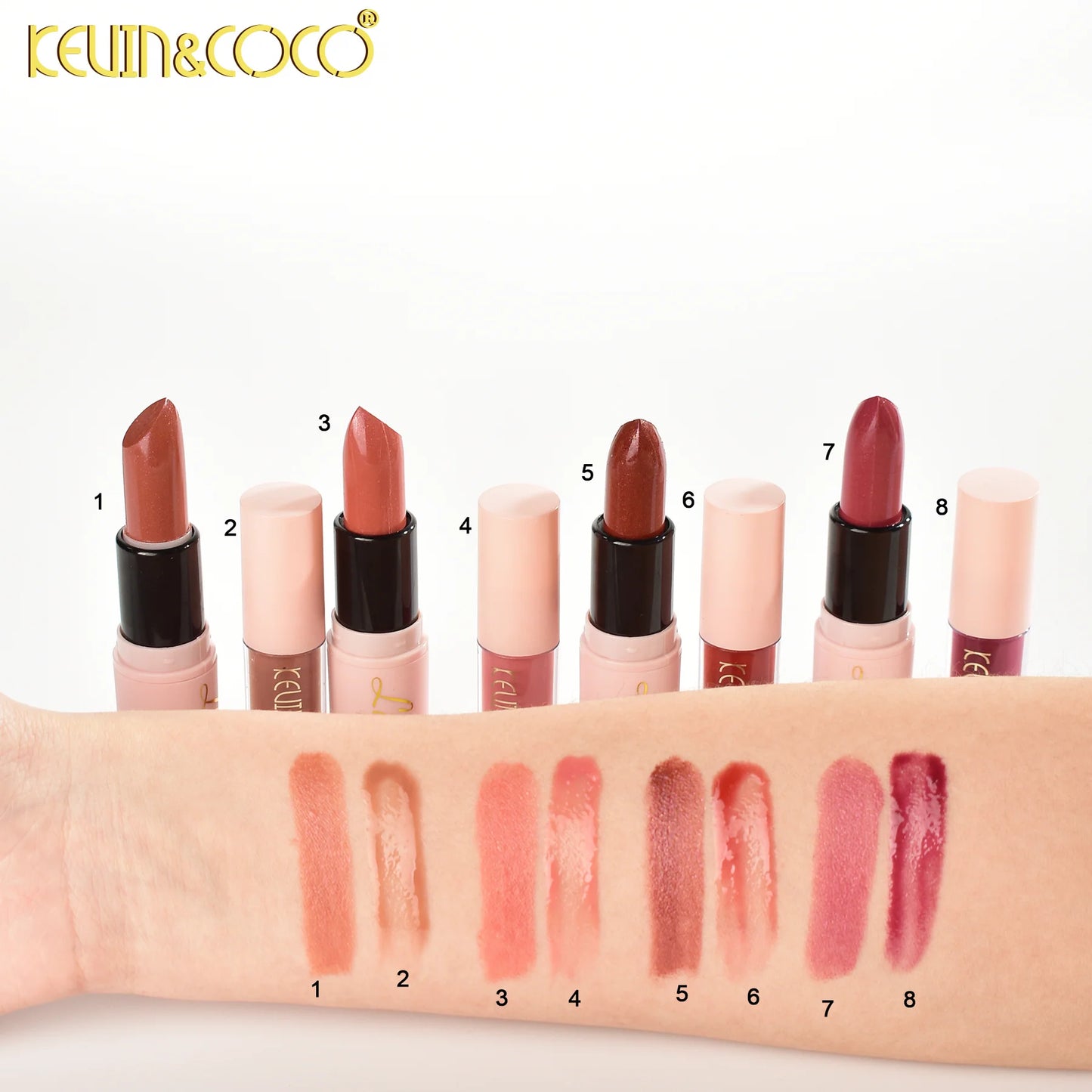 Kevin & Coco Crush Lipstick&lip gloss Kit