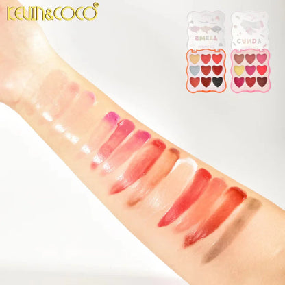 Kevin & Coco 9-Color Heart Animal Candy Lip Cream