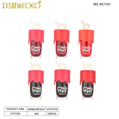 Kevin & Coco Dreamy Bubble Lip Tint  ( Set of 6 )