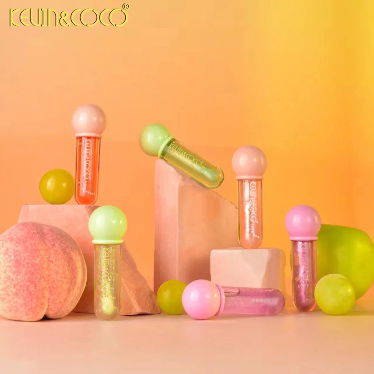 Kevin & Coco Cream Puff Care Lip Oil ( Set of 6 )