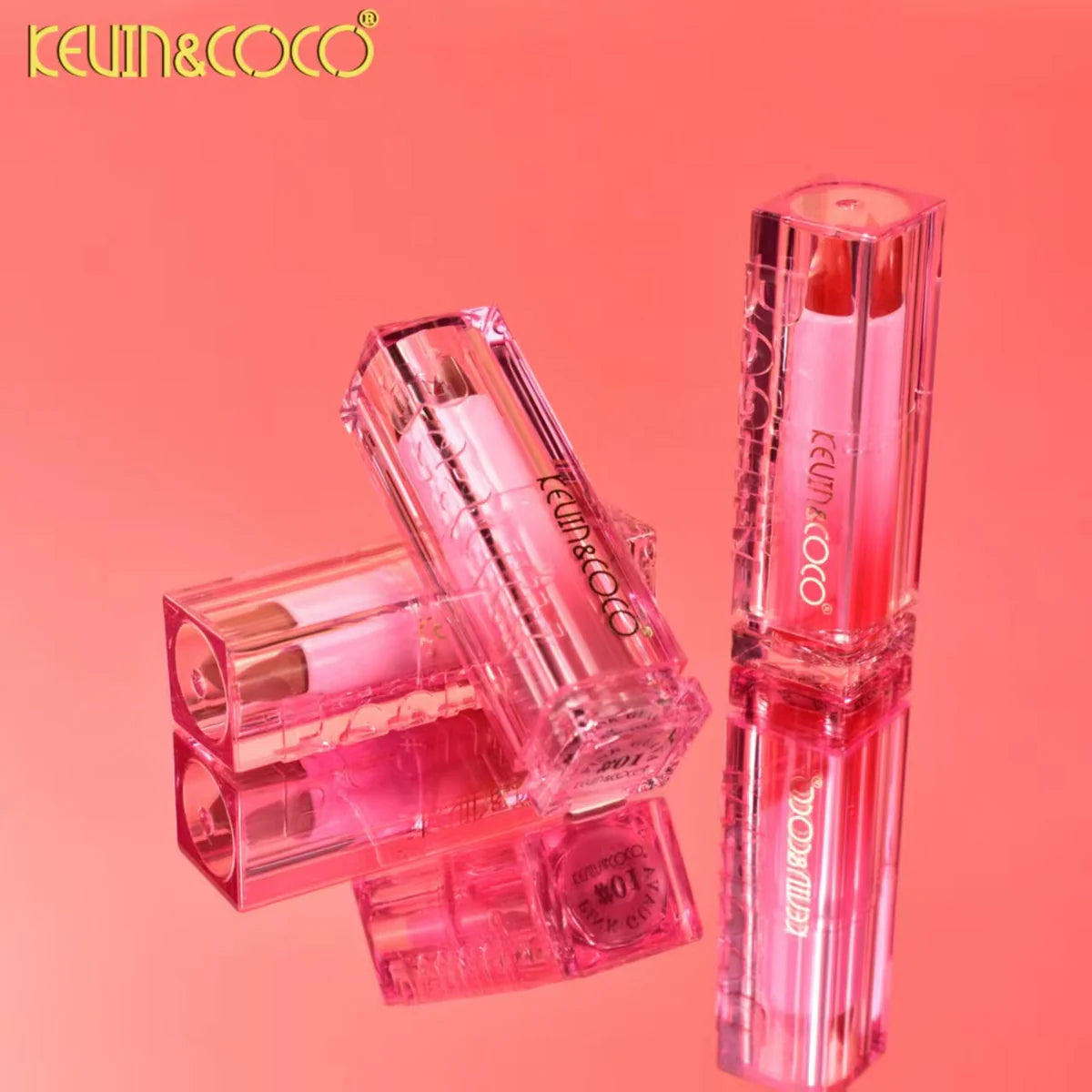 Kevin & Coco Bow-Tie 3-Piece Lipstick Set