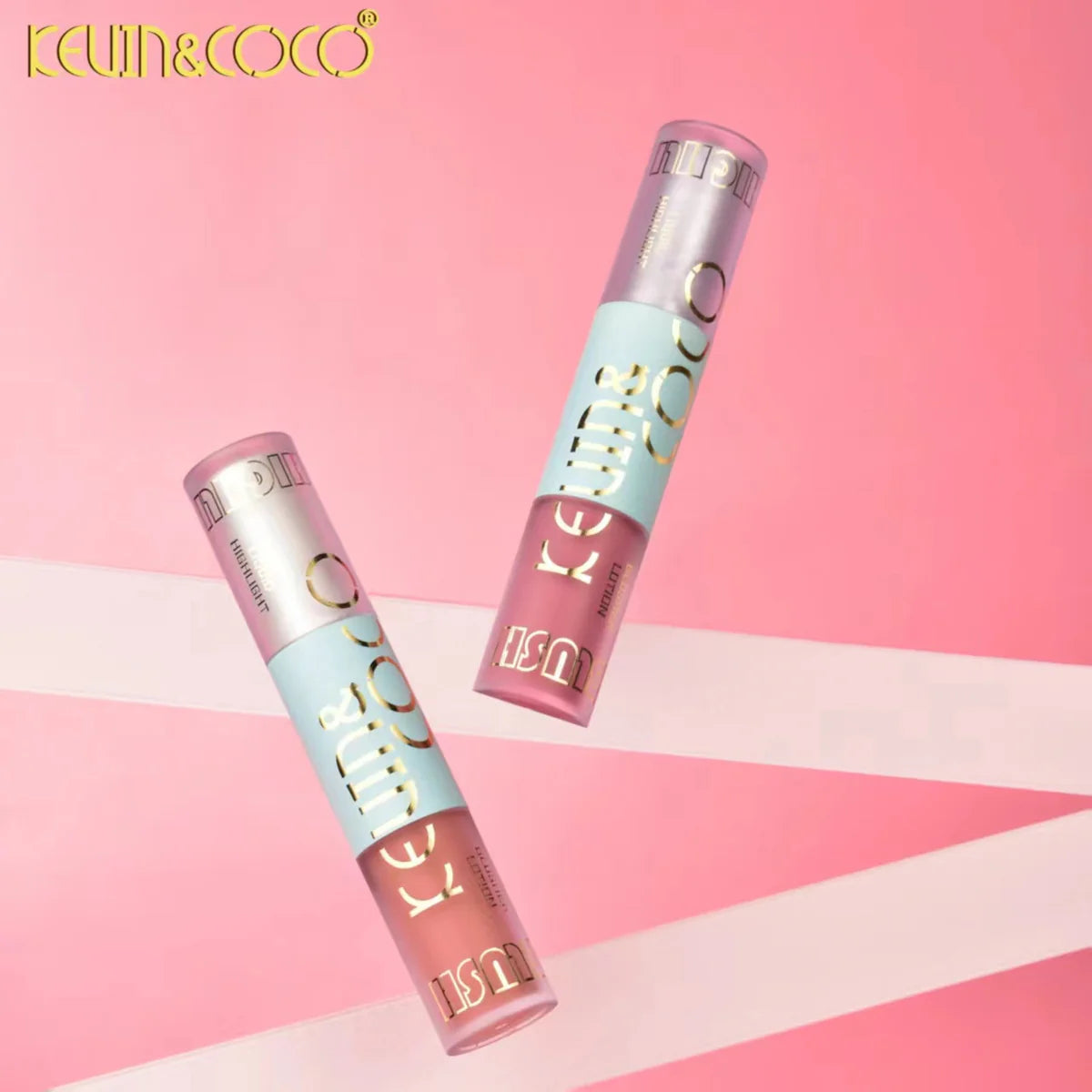 Kevin & Coco Liquid High4lighter & Blusher ( Set of 6 )