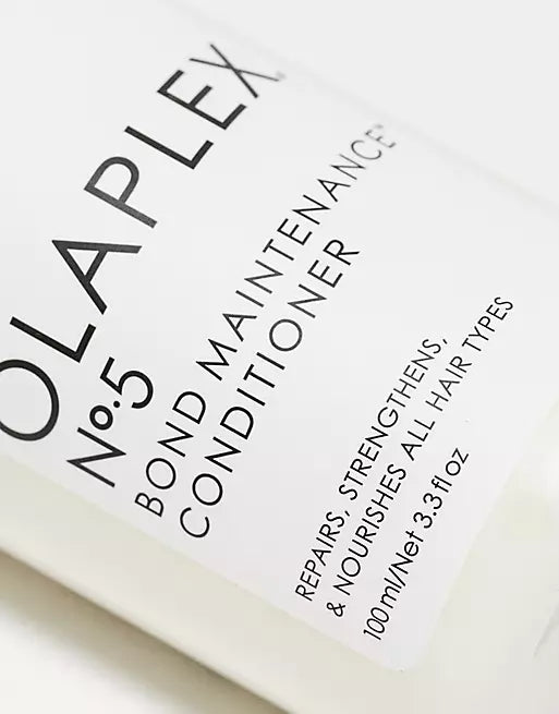 OLAPLEX no 5 Bond Maintenance Conditioner 100ml bottle for soft, shiny, and healthy hair