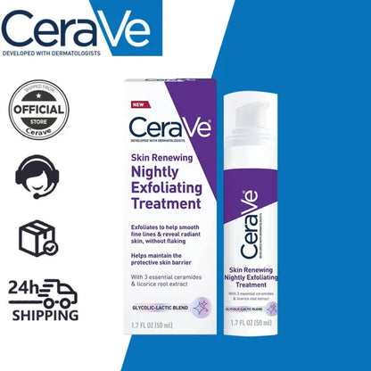 CeraVe Skin Renewing Nightly Exfoliating Treatment