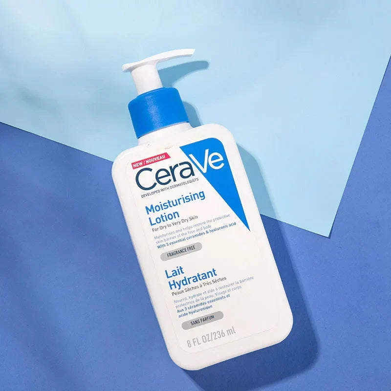 CeraVe Moisturizing Lotion 236ml bottle for daily skin hydration and barrier repair