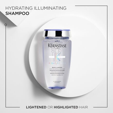 KERASTASE Blond Absolu Bain Lumière 80ml hydrating shampoo for bleached and highlighted hair with hyaluronic acid and Edelweiss flower
