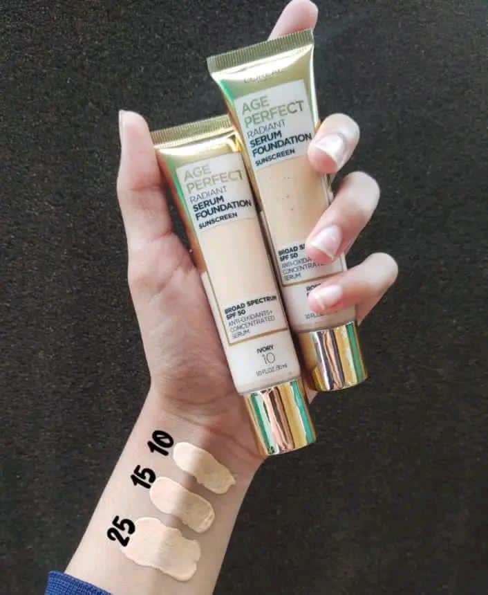 L'Oreal Paris Age Perfect Radiant Serum Foundation with SPF 50