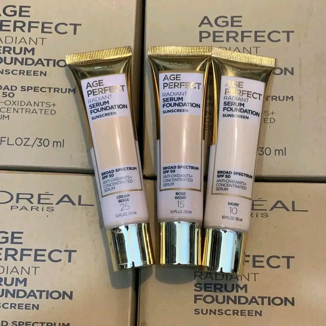 L'Oreal Paris Age Perfect Radiant Serum Foundation with SPF 50
