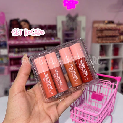 Kevin & Coco 4 Color Lip Gloss Set