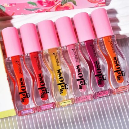 Kevin & Coco Lip gloss  ( Pack of 6 shades )