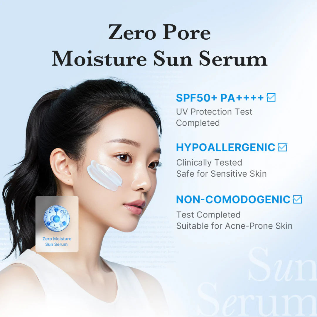 Medicube Zero Pore Moisture Sun Serum SPF 50+ PA++++ 50ml