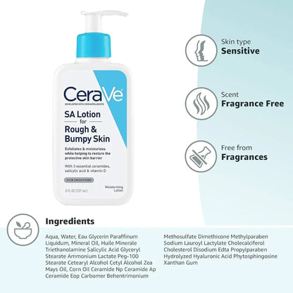 CeraVe SA Lotion for Rough & Bumpy Skin