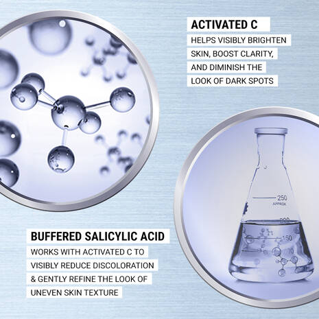Kiehl's Clearly Corrective Dark Spot Corrector bottle with label, brightening serum for uneven skin tone and dark spots
