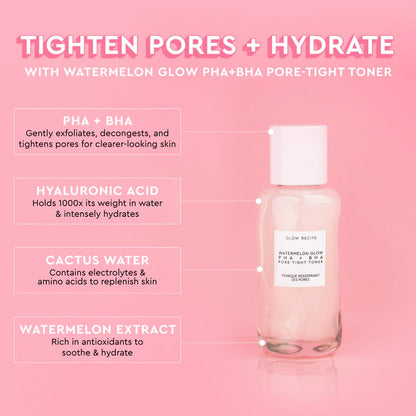 Glow recipe watermelon glow pha bha pore tight toner 150ml