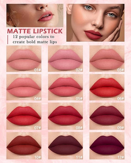 Golden Rose Mate Sexy lip- Lips Glass 12pcs