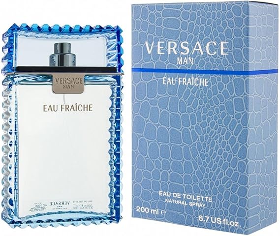 Versace | Versace Man Eau Fraiche for Men – Fresh & Sophisticated Cologne | Luxury Men's Fragrance