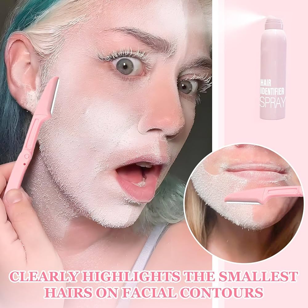 Shein Hair Identification Spray 100ml With 4 Shaving Knives identifier